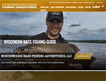 Tablet Screenshot of northwoodsbass.com